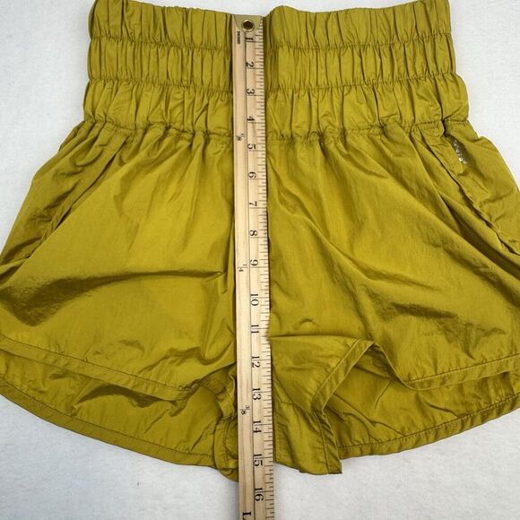 Free People FP Movement The Way Home Short Medium Sparkling Citrus High Waist - Picture 13 of 16